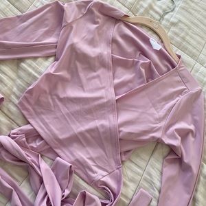 Balance athletica cropped tie top